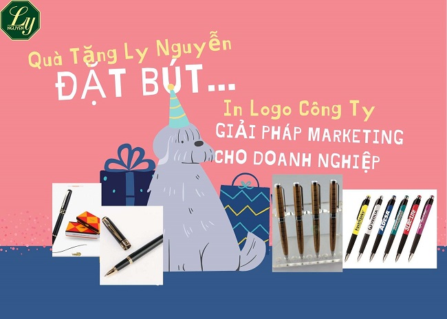 Bút In Logo Công Ty Quà Tặng Không thể thiếu đối với doanh nghiệp